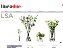 Tablet Screenshot of lineadue.com.sv